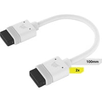 Corsair iCUE LINK kabel Wit, 0,1 meter