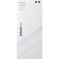 Cricut Joy Smart Label - Removable - Writable Transparent stickerfolie Transparant, 33 cm