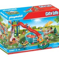 PLAYMOBIL City Life - Zwembadfeest met glijbaan Constructiespeelgoed