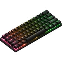 SteelSeries Apex Pro Mini Wireless, gaming toetsenbord Zwart, FR lay-out, SteelSeries OmniPoint 2.0, 60%, RGB leds, Double Shot PBT Keycaps
