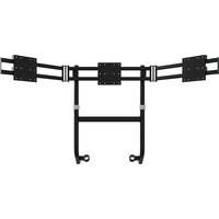 Trak Racer Geïntegreerde drievoudige monitorstandaard voor TR8 Pro Zwart
