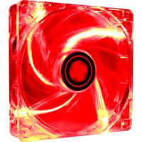Xilence Performance C series LED RED case fan Transparant, XF046