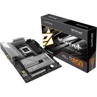 SAPPHIRE NITRO+ B850A WIFI 7 socket AM5 moederbord Zwart/grijs, RAID, 2.5 Gb-LAN, Wi-Fi 7, BT 5.3, Sound, ATX