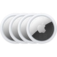 Apple AirTag (2e generatie) tracker Wit/zilver, 4 stuks