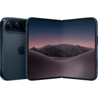 Apple iPhone Duo foldable smartphone Donkerblauw | 1 TB | iOS 27 | Dual-eSIM