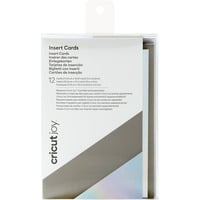 Cricut Joy Insert Cards - Grijs/zilver holografisch knutselmateriaal