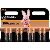 Duracell Alkaline PLUS AA X8 batterij 