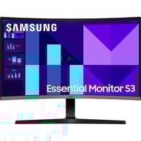 Samsung Essential S3 S39GD 27" curved monitor Zwart, HDMI, VGA