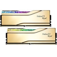 G.Skill Trident Z5 Royal Neo Gold 96 GB DDR5-6000 (2x 48 GB) werkgeheugen Goud, F5-6000J2836F48GX2-TR5NG, EXPO