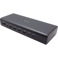 i-tec i-tec Universal Docking 6 displays dockingstation Zwart