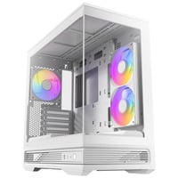 Antec C2M ARGB White mini tower behuizing Wit | 1x USB-A | 1x USB-C | Tempered Glass