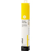 Cricut Smart Iron-On Sheet - Yellow bedrukkingsmateriaal Geel, 90 cm