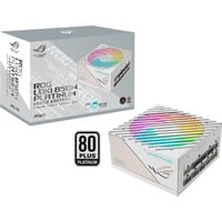 ASUS ROG Loki SFX-L Platinum modulaire 850 watt voeding  Wit, 1x 12V-2x6, 3x PCIe