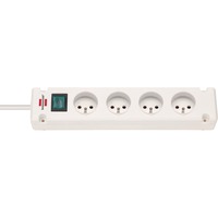 Brennenstuhl Bremounta 4-voudige stekkerdoos Wit, 4x stekker