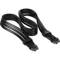 Corsair ThermalProtect PCIe 5.1 12V-2x6 kabel Zwart, PCIe 5.1, 600W