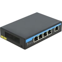 DeLOCK Gigabit Ethernet Switch 4 Port PoE + 1 RJ45 