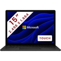 Microsoft Surface Laptop 5 (RIQ-00029) 15" laptop Zwart (mat) | Core i7-1265U | Iris Xe Graphics | 16 GB | 512 GB SSD
