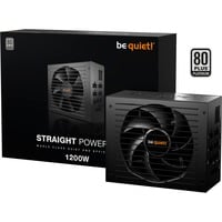be quiet! Straight Power 12 Platinum 1200W voeding Zwart, 2x 12VHPWR, 4x PCIe, Kabelmanagement