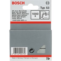 Bosch Nieten met fijne draad Type 53, 11,4mm clip 1000 stuks