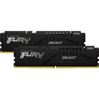 Kingston FURY 16 GB DDR5-5600 Kit werkgeheugen Zwart, KF556C36BBEK2-16, Beast, EXPO