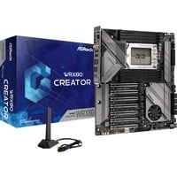 ASRock WRX80 CREATOR R2.0 socket sWRX8 moederbord RAID, 2x 10Gb-LAN, WLAN 6E, BT, Sound, E-ATX