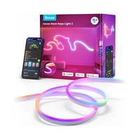 Govee Neon Rope Light 2 led strip Wit, 5 meter, 2,4GHz wifi, Bluetooth