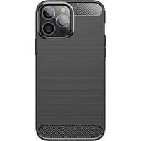Just in Case iPhone 13 Pro Max - Rugged TPU Case telefoonhoesje Carbon