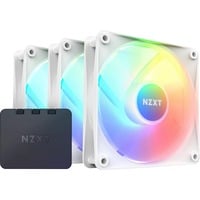 NZXT F120 RGB Core Triple Pack case fan Wit, 3 stuks, 4-pins PWM fan-connector