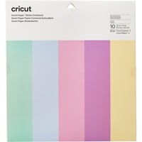 Cricut Smart Paper Sticker Cardstock - Pastels stickerpapier Meerkleurig, 33 x 33 cm