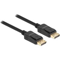 DeLOCK DisplayPort kabel Zwart, 10 meter, 4K