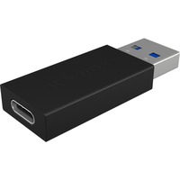 ICY BOX USB-A naar USB-C adapter IB-CB015 Zwart