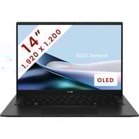 ASUS ZenBook 14 OLED (UM3406GA-QD031W) 14"  Copilot+ laptop Zwart | Ryzen AI 7 445 | Radeon 840M | 32 GB | 1 TB SSD