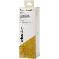 Cricut Joy Smart Iron-On - Glitter Gold bedrukkingsmateriaal Goud, 48 cm