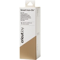 Cricut Joy Smart Iron-On - Gold bedrukkingsmateriaal Goud, 60 cm