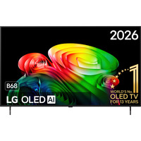LG OLED AI B6 (OLED55B68LA) 55" 4K Ultra HD tv Zwart, 4x HDMI, USB, Optisch, Bluetooth, LAN, WLAN, CI+, HDR10, Dolby Vision