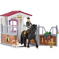 Schleich Horse Club - Paardenstal met Tori & Princess speelfiguur 42437