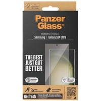 PanzerGlass Samsung Galaxy S24 Ultra - Ultra-Wide Fit beschermfolie Transparant/zwart