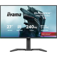 iiyama G-Master Red Eagle GB2771HSU-B1 27" gaming monitor Zwart, 240Hz, HDMI, DisplayPort, Audio, USB-C, NVIDIA G-Sync