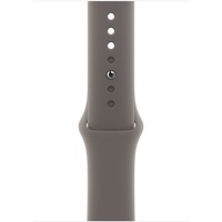 Apple Sportbandje - Klei (45 mm) - M/L armband Donkergrijs
