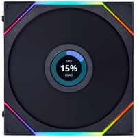 Lian Li UNI FAN TL 140 LCD Reverse RGB case fan Zwart, 140 x 144 x 28 mm
