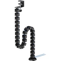 Neomounts ADS06-131BL Kabelgeleider - klembevestiging - universeel kabelgeleiding Zwart
