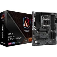 ASRock B650 PG Lightning socket AM5 moederbord Zwart/grijs, RAID, 2.5 Gb- LAN, Sound, ATX