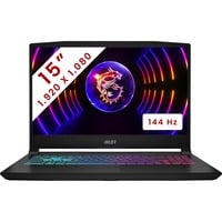 MSI Katana 15 (B13VGK-1809BE) 15.6" gaming laptop Zwart | Core i7-13620H | RTX 4070 | 16 GB | 1 TB SSD | 144 Hz