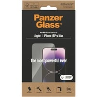 PanzerGlass iPhone 14 Pro Max - Ultra Wide Fit beschermfolie Transparant