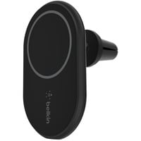 Belkin 10W Magnetische draadloze autolader Zwart, 1x USB-C