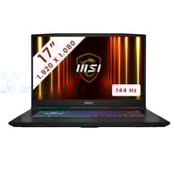 MSI Katana 17 HX (B14WFK-263BE) 17.3"  gaming laptop Zwart | Core i7-14650HX | RTX 5060 | 16 GB | 1 TB SSD | 144 Hz