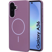 Mobiparts Samsung Galaxy A36 - Slim Line MagSafe Case telefoonhoesje Paars