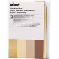Cricut Cut-away Cards - Neutrals R40 knutselmateriaal 