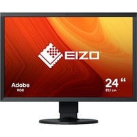 EIZO CS2420 ColorEdge 24.1" monitor Zwart, HDMI, DisplayPort, DVI-D, 3x USB-A 3.2 (5 Gbit/s), USB-B 3.0