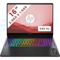 HP OMEN MAX (16-ak0008nb) 16" Copilot+ gaming laptop Zwart | Ryzen AI 7 350 | RTX 5070 Ti | 24 GB | 1 TB SSD | 240 Hz